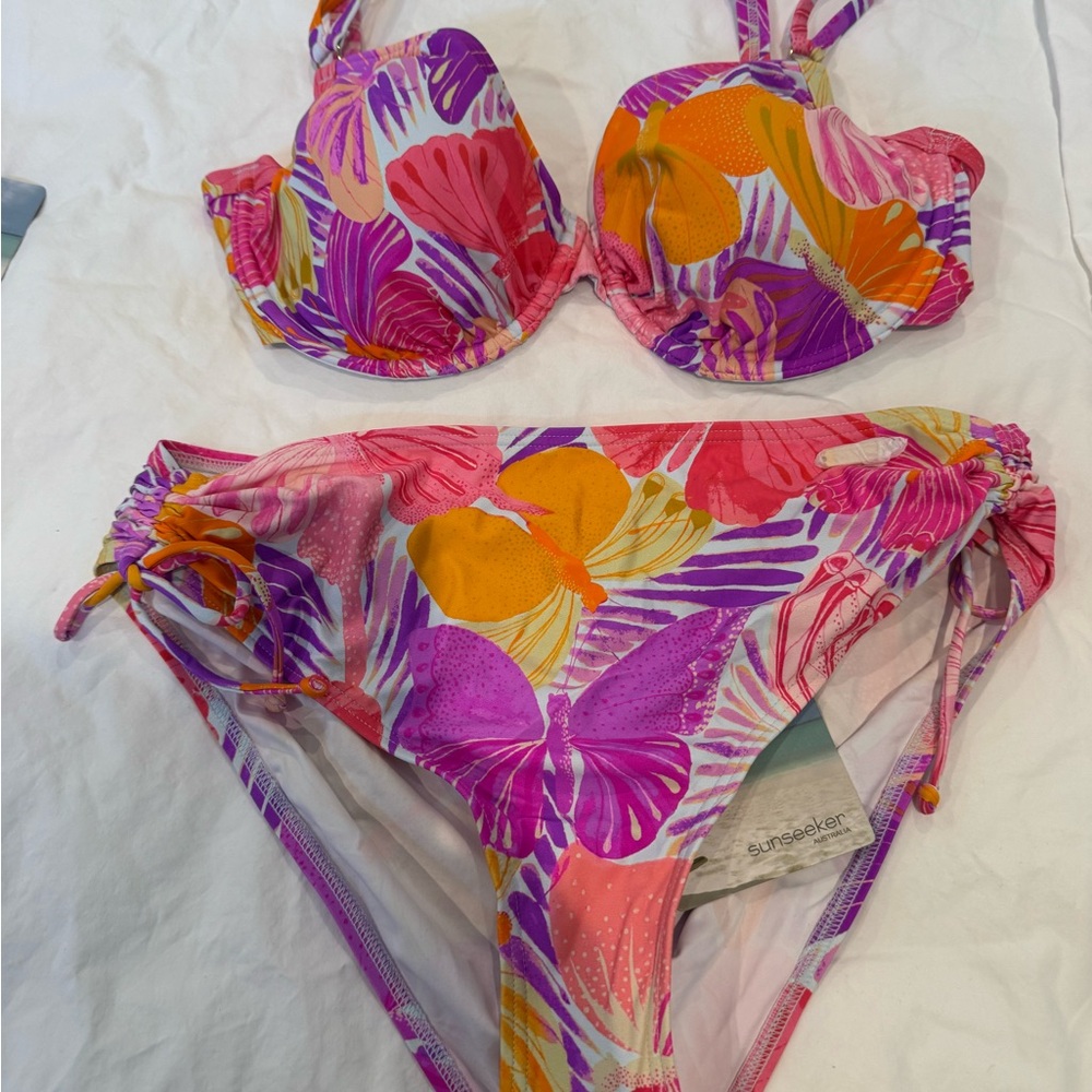 Eureka Tan Women's Colorful Bikini Set